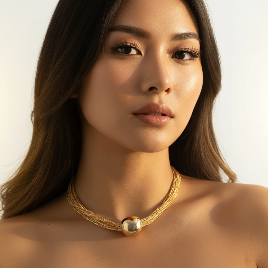 ULZZANG BELLA Multi-Layer Chain Necklace - Exquisite Luxury Jewelry