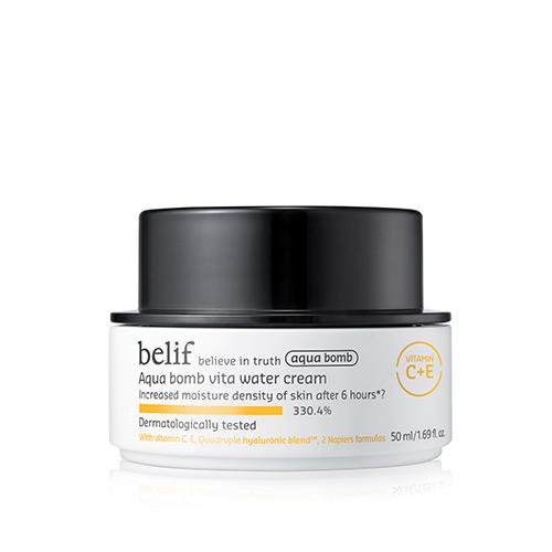 Aqua Bomb Vita Vitamin Water Cream: Elisir di idratazione definitiva per una pelle radiosa (50 ml) | belif