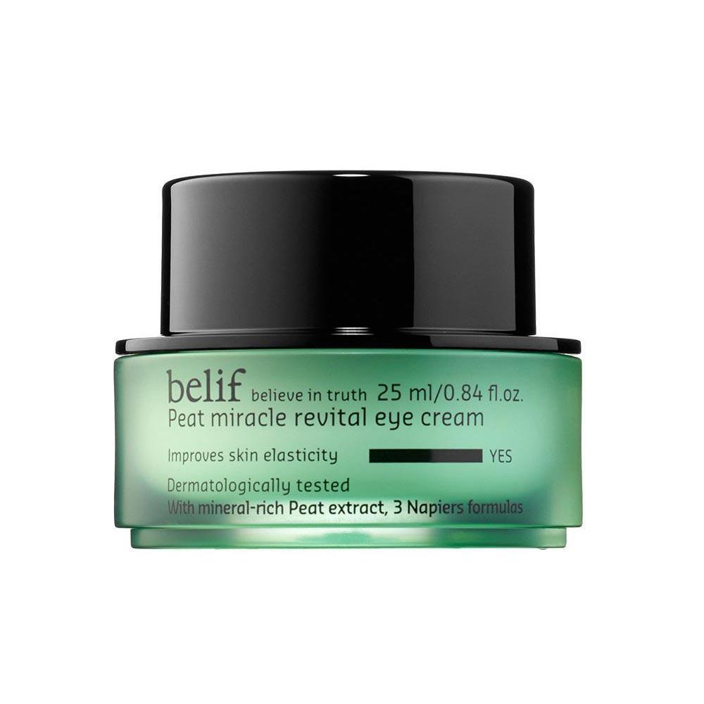 Crema contorno occhi Peat Miracle Revital: un elisir di lusso per occhi giovani (25 ml) | belif