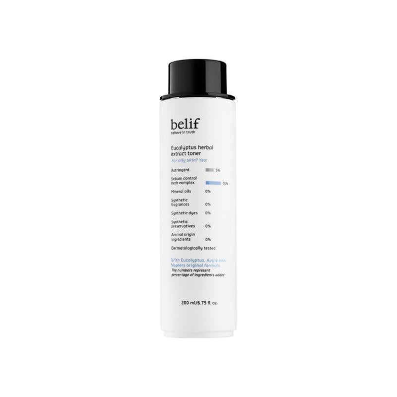 Eucalyptus & Apple Mint Rejuvenating Herbal Toner (200ml) | belif