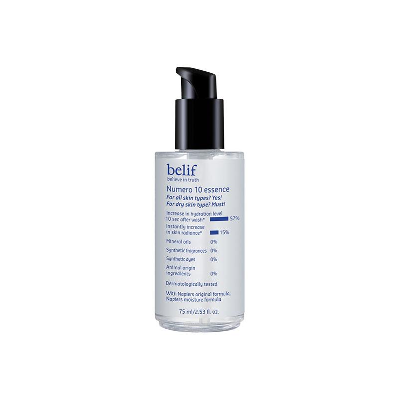 Numero 10 Essence: The Ultimate Hydration Elixir for Timeless Beauty 75ml | belif