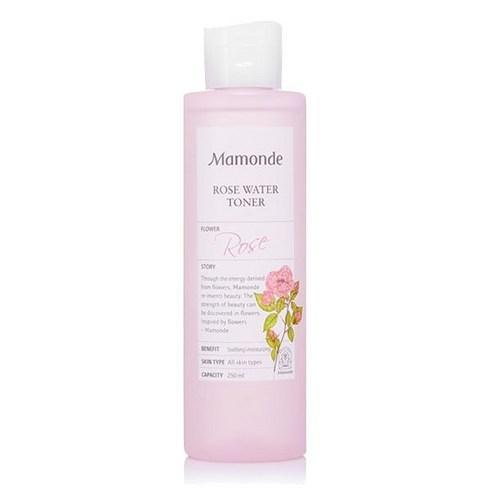 Tonique hydratant à l'eau de rose avec 90,97 % d'extrait de rose (250 ml) | Mamonde