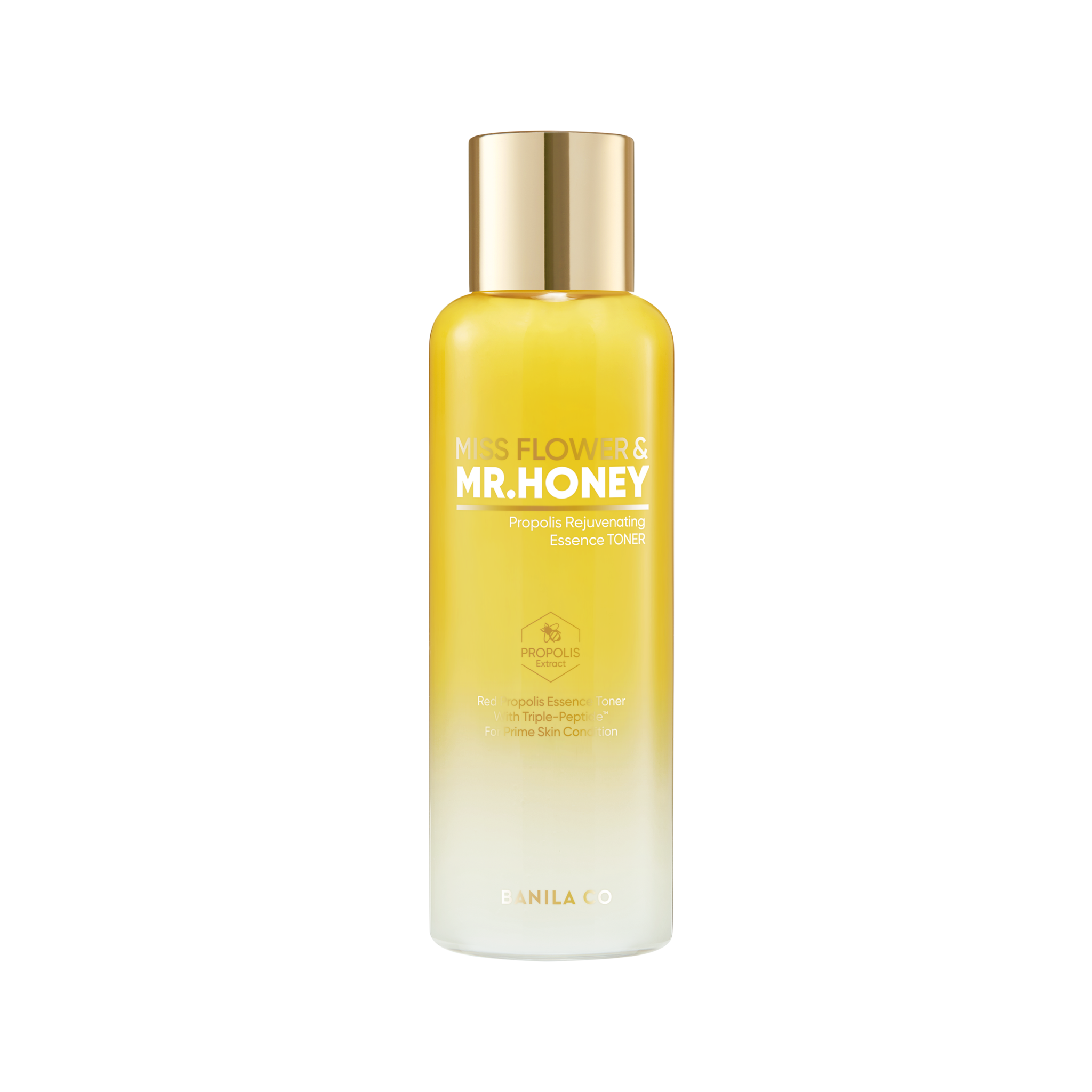 Miss Flower & Mr. Honey Propolis Essence Toner for Radiant Rejuvenation (190ml) | Banila Co