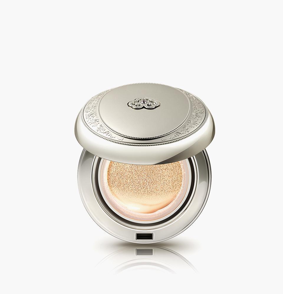 Gongjinhyang Radiant White Moisture Cushion Foundation for a Luminous Complexion (2ea) | The History of Whoo