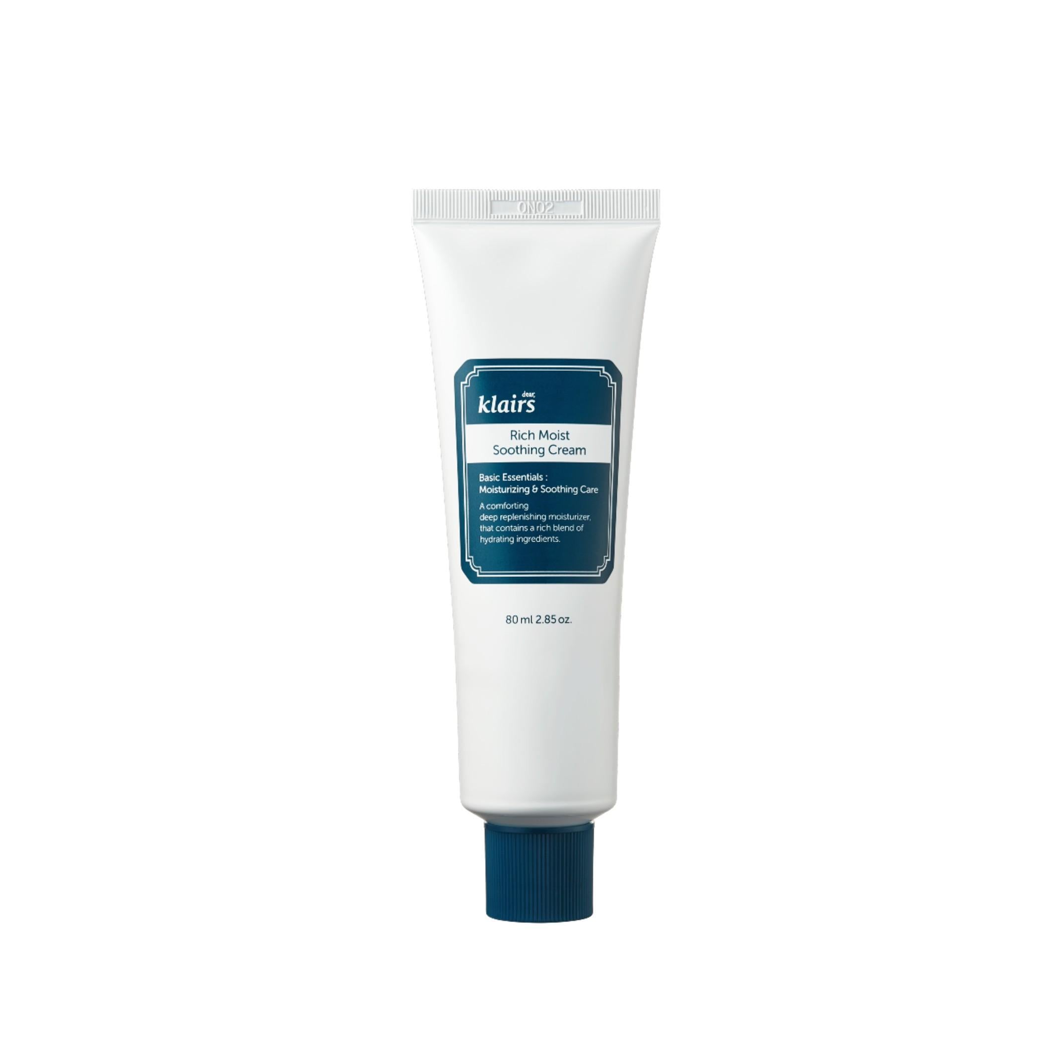 Luxurious Rich Moist Soothing Cream for Sensitive Skin (80ml) | Klairs