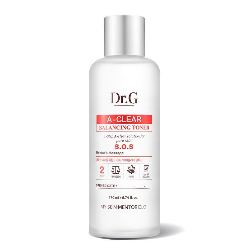Tonique équilibrant éclat A-CLEAR pour peaux à tendance acnéique (170 ml) | Dr.G