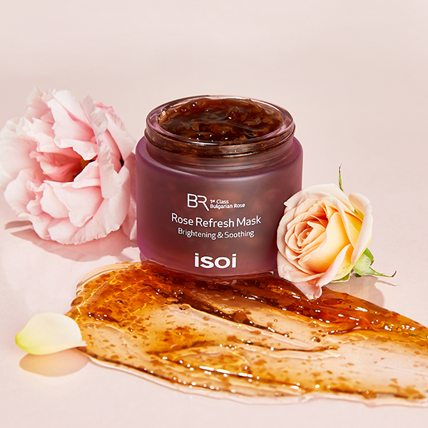 Radiance-Enhancing Rose Gel Mask | ISOI