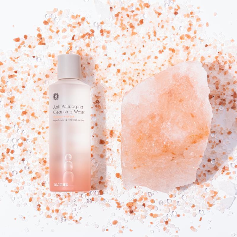 Anti-Polluaging Cleansing Water Himalayan Pink Salt 250ml | Blithe