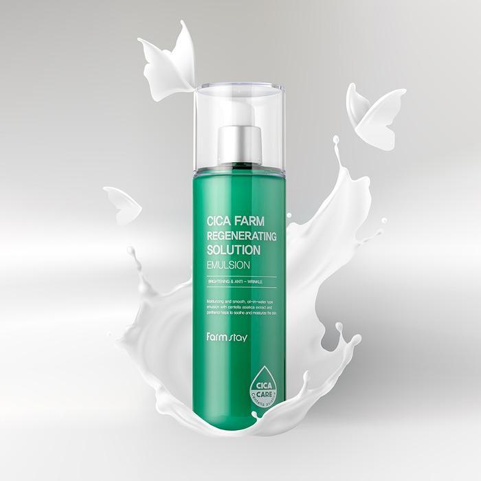 Cica Farm Regenerating Solution Emulsion 200ml | Farmstay