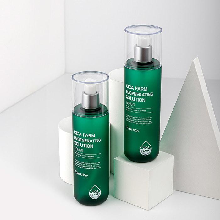 Cica Farm Regenerating Solution Toner 200ml | Farmstay