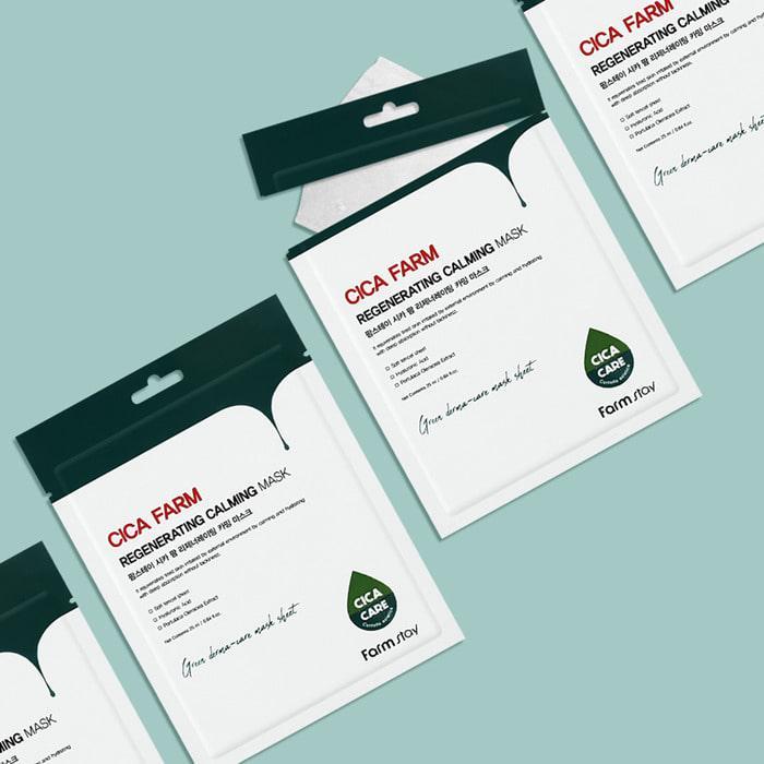 Cica Farm Regenerating Calming Mask | Farmstay