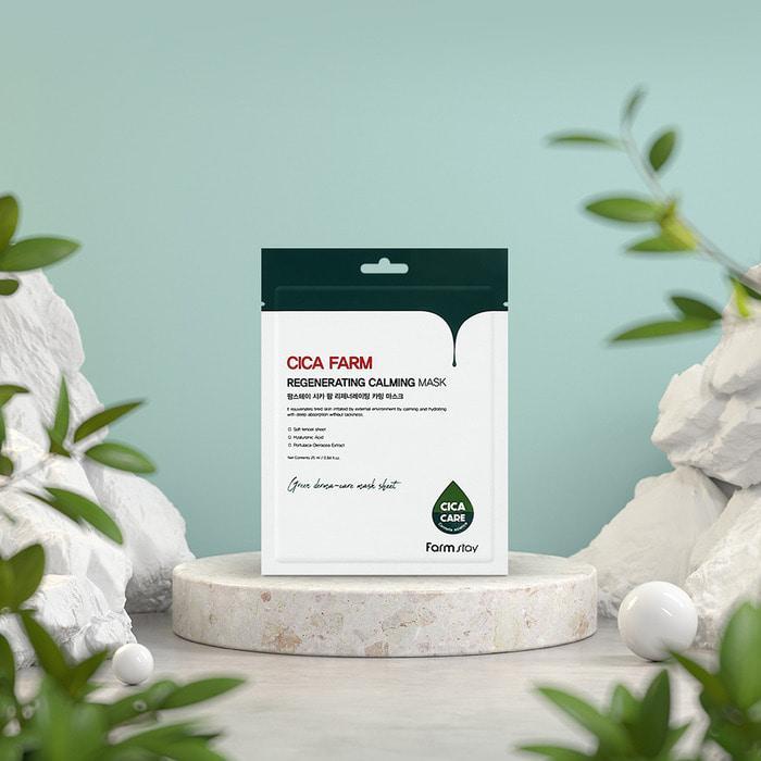 Cica Farm Regenerating Calming Mask | Farmstay