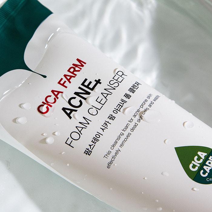 Cica Foam Cleanser for Acne-Prone Skin | Farmstay