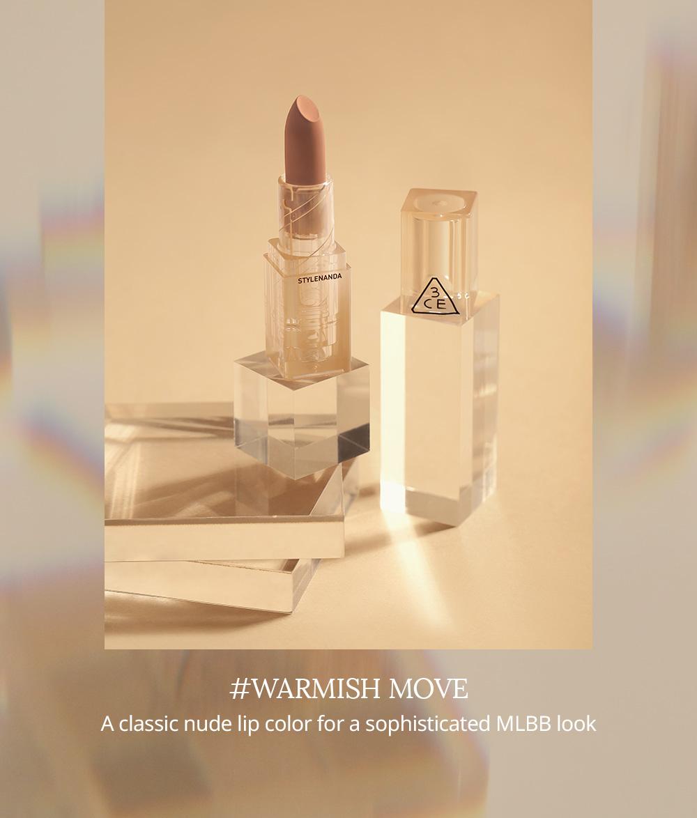 SOFT MATTE LIPSTICK #WARMISH MOVE | 3CE