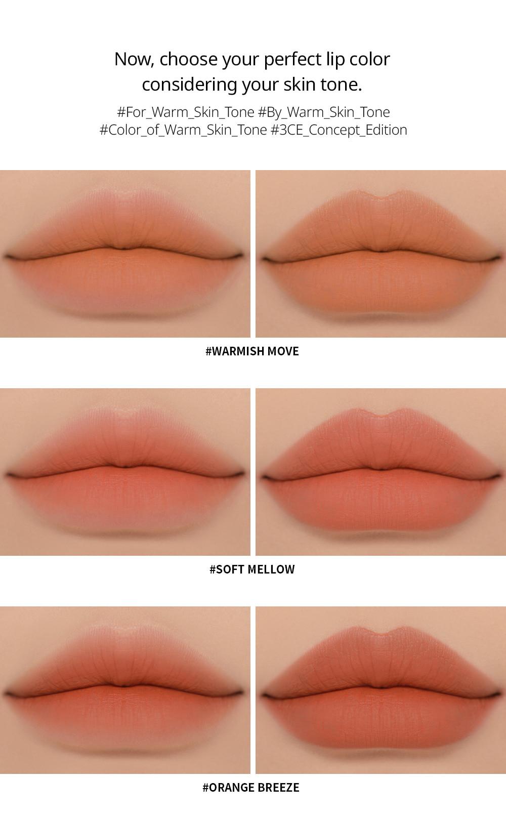 SOFT MATTE LIPSTICK #WARMISH MOVE | 3CE