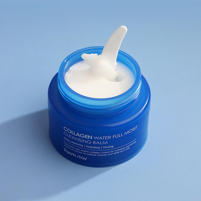 Discover the exquisite Farmstay Collagen Water Full Moist Cleansing Balm, crafted in South Korea to elevate your skincare ritual with luxurious hydration and timeless elegance.