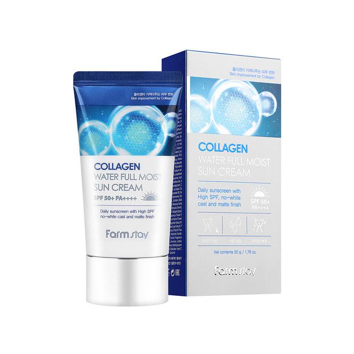 Radiant Luxe Sun Cream with Marine Collagen | Farmstay