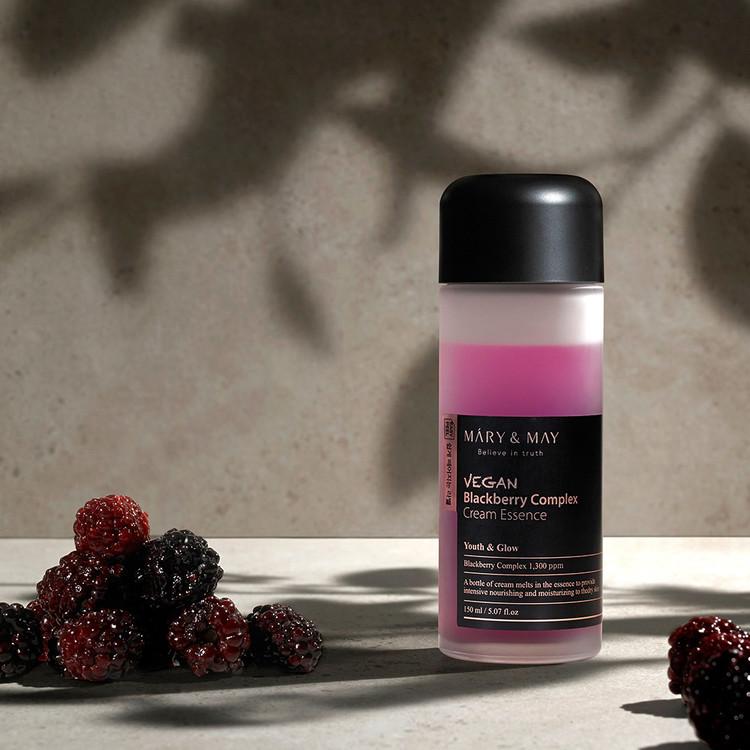 Vegan Blackberry Complex Cream Essence 140ml | Mary&May