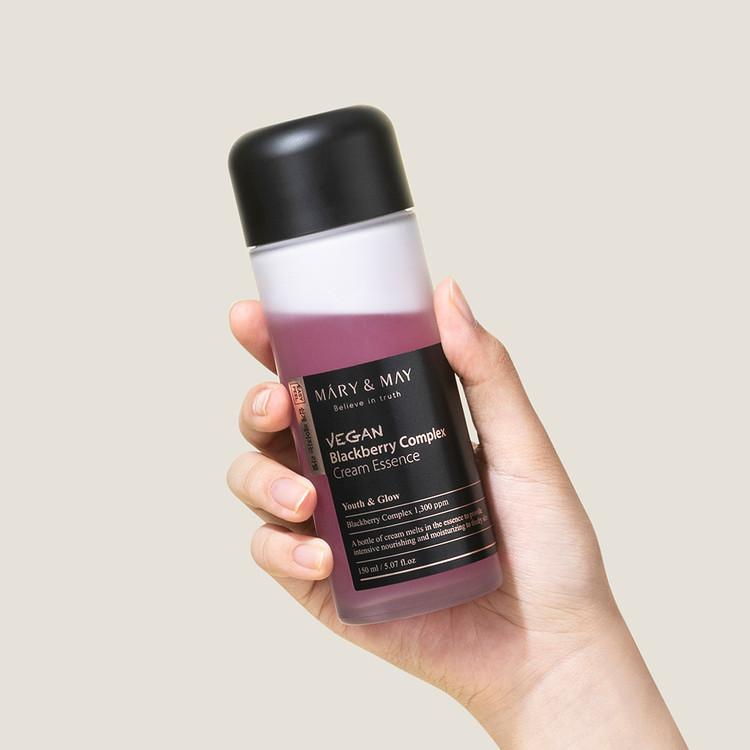 Vegan Blackberry Complex Cream Essence 140ml | Mary&May