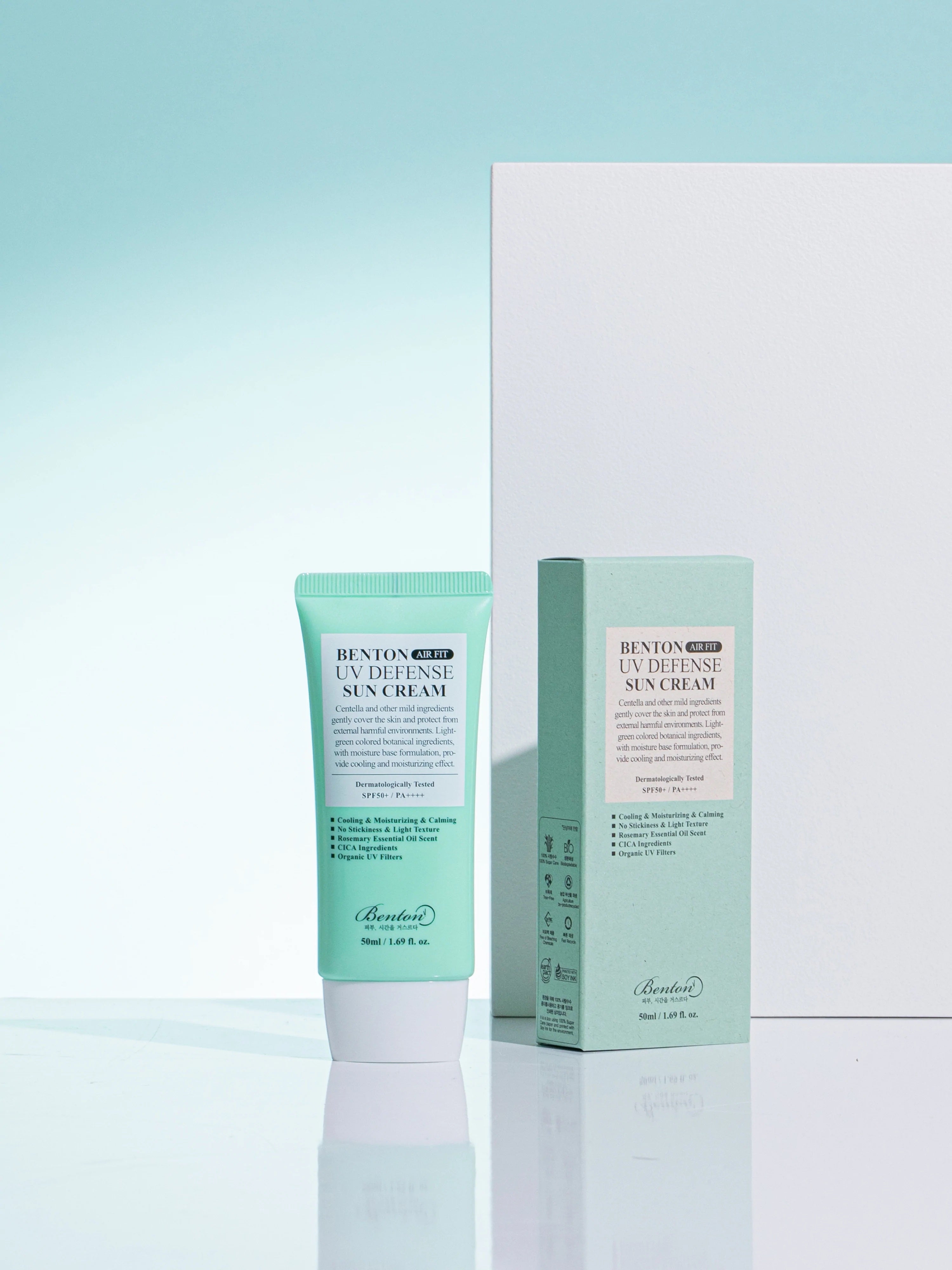 Air Fit UV Defense Sun Cream SPF50+/PA++++ 50ml | Benton