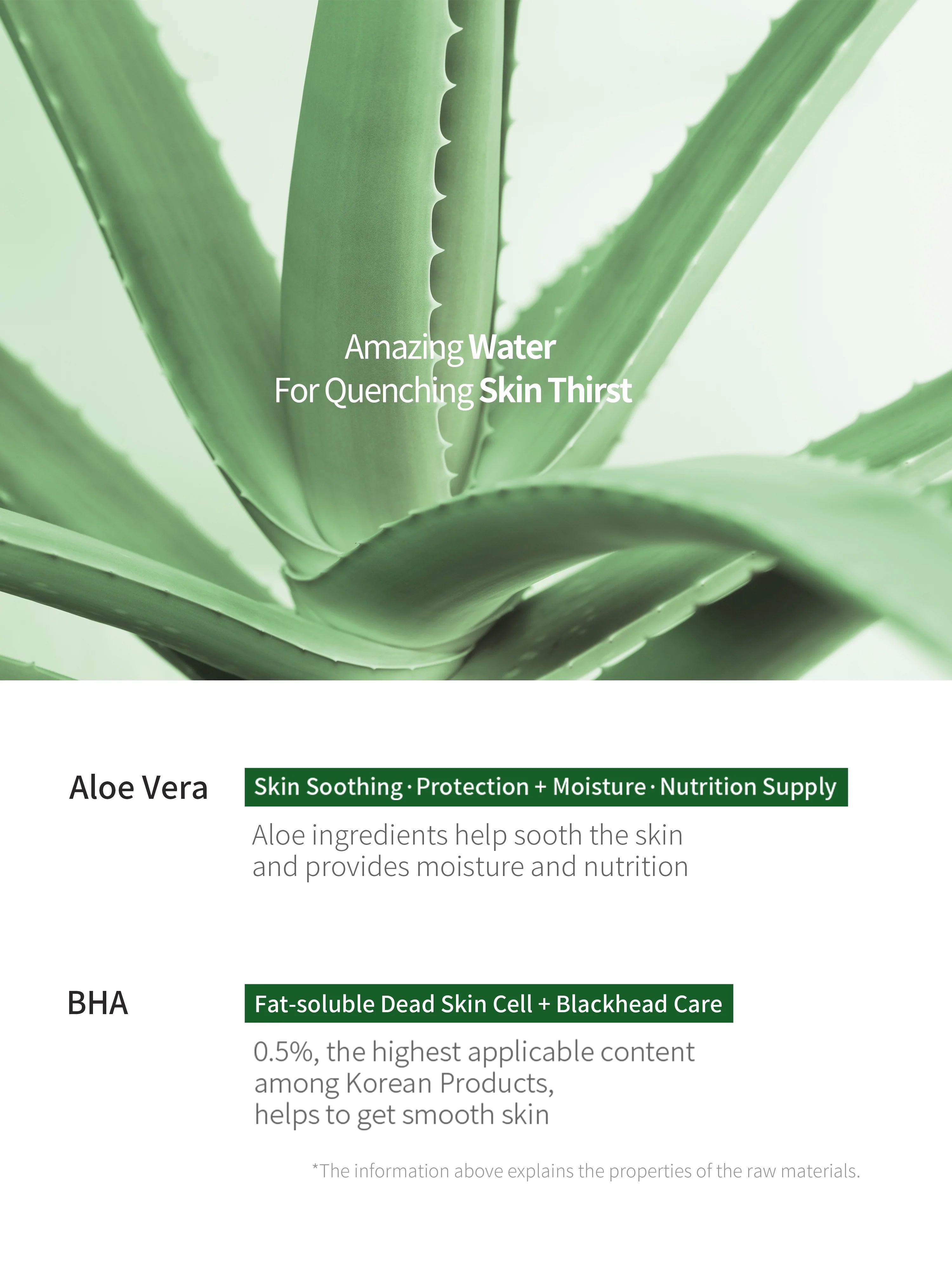 Aloe BHA Skin Toner 200ml - Renewal | Benton