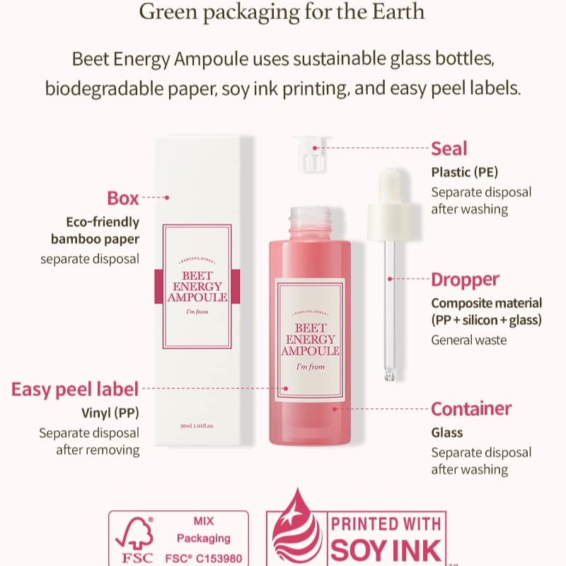 Elysian Red Beet Vitality Ampoule (30ml) | I'm From