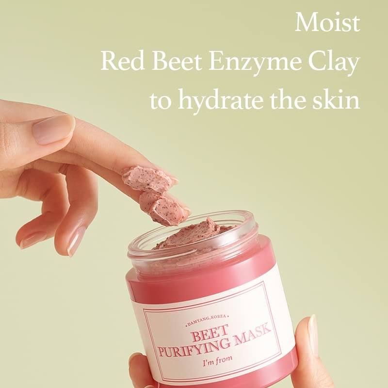 Beet Enzyme Purifying Mask for Radiant Complexion (110g) | I'm From