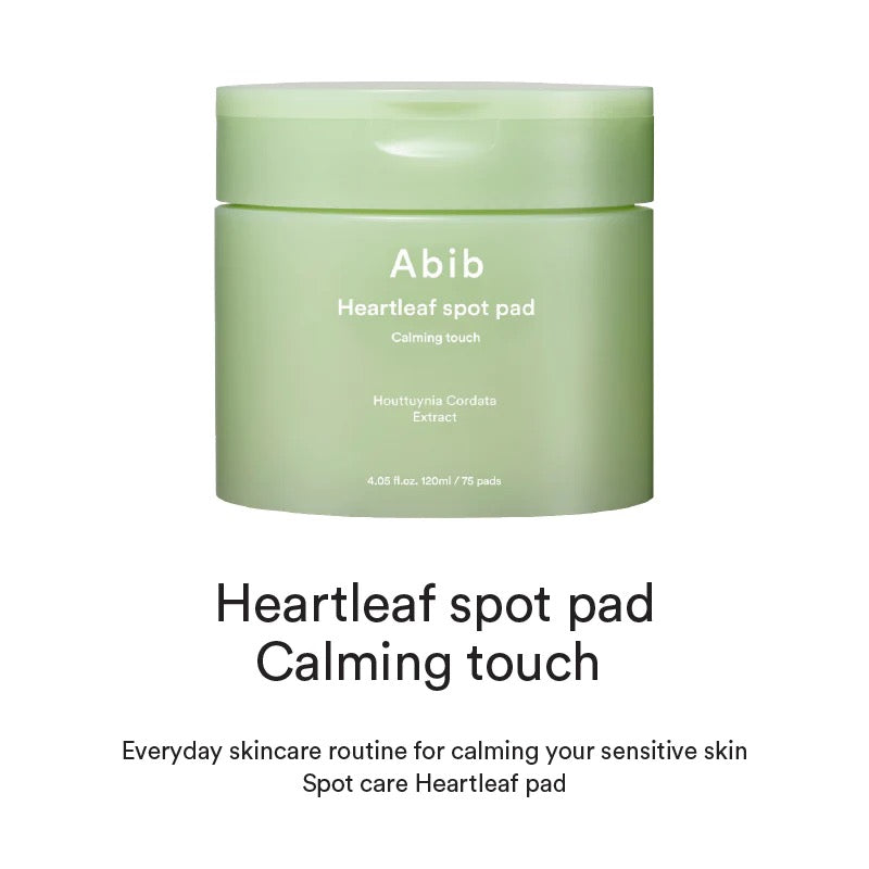 Heartleaf spot pad Calming touch - 150ml. 80 pads | Abib