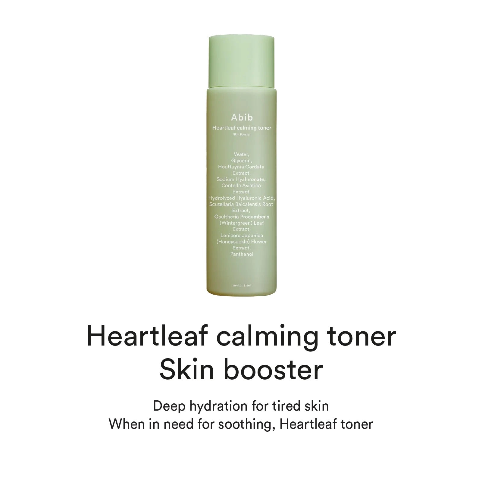 Heartleaf calming toner Skin booster - 200ml | Abib