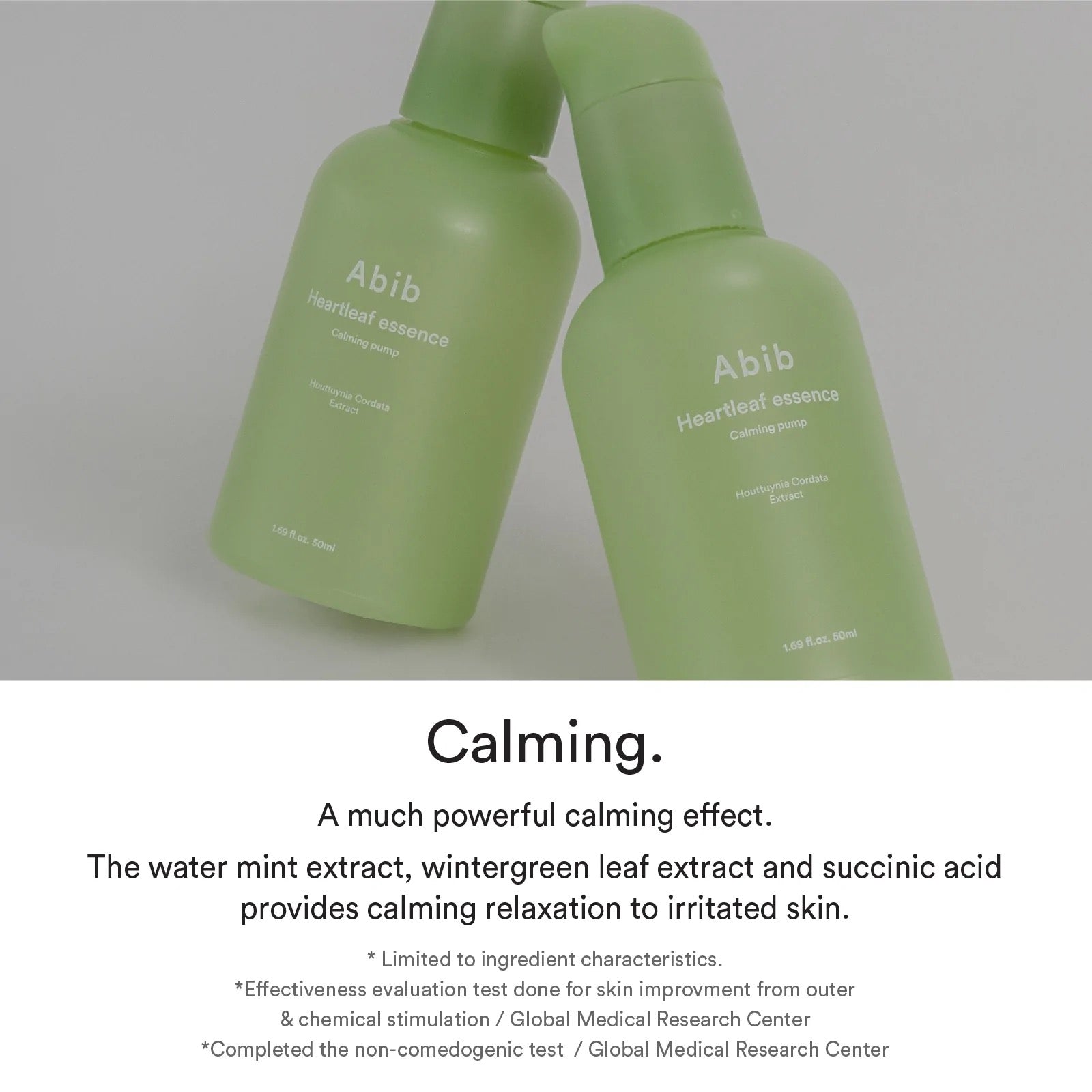 Heartleaf essence Calming pump - 50ml | Abib