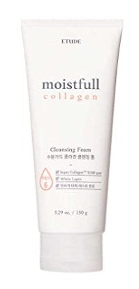 Indulge in Hydration: Moistfull Collagen Cleansing Foam (150ml) | Etude House
