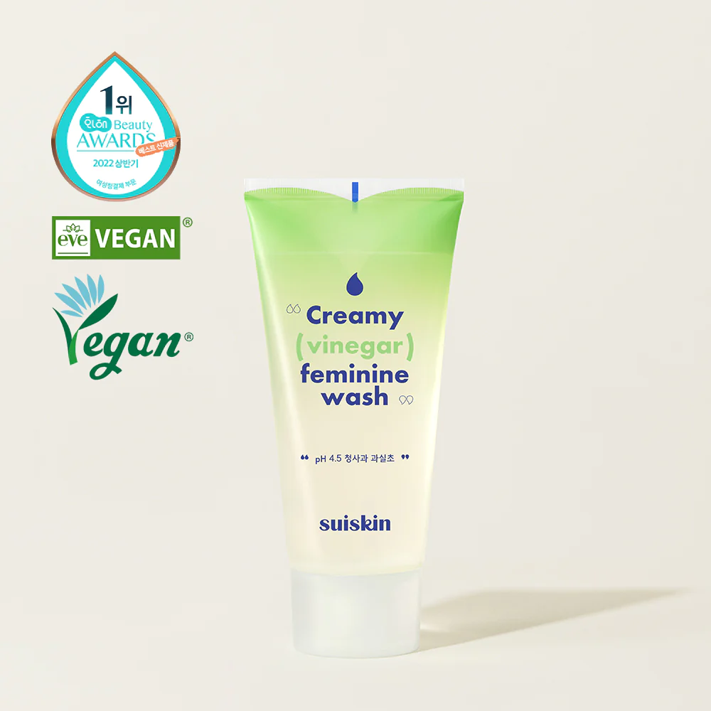 Creamy (vinegar) Feminine Wash 200ml | SUISKIN