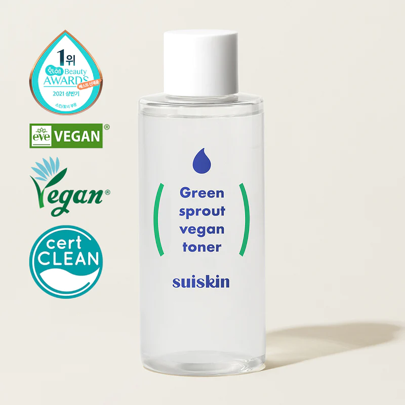 Green sprout vegan toner 200ml | SUISKIN