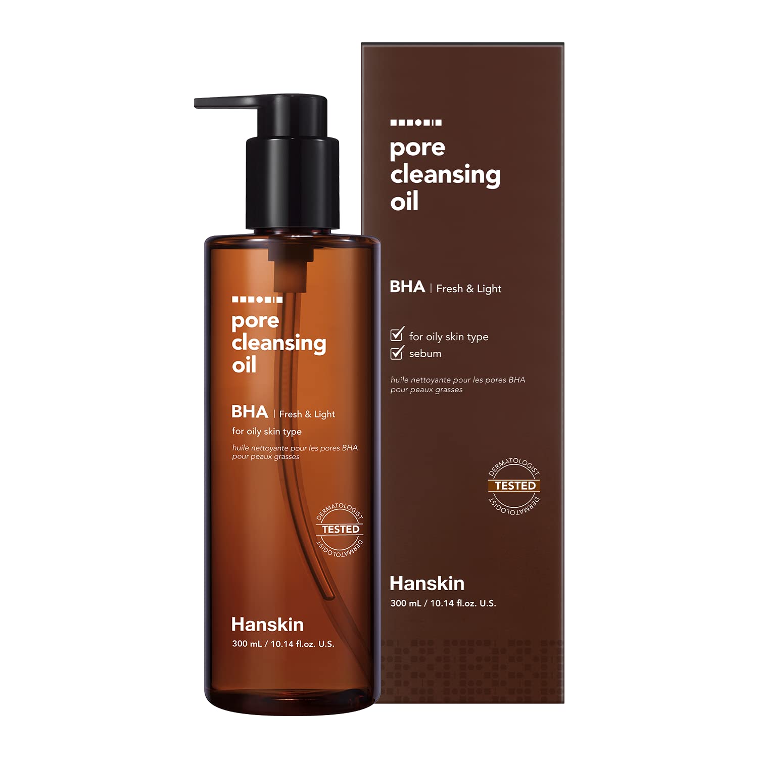 BHA Pore Cleansing Oil 300ml | Hanskin