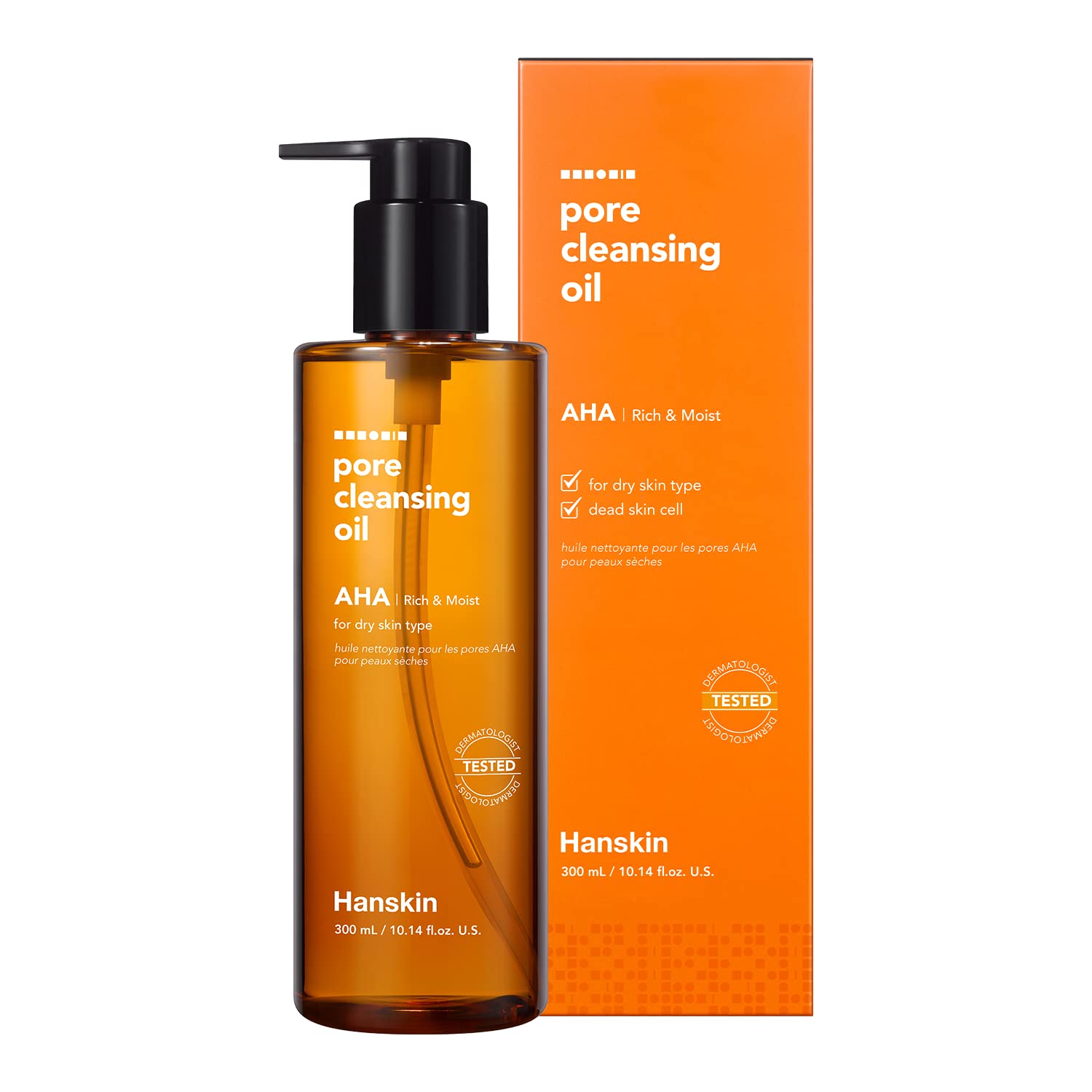 AHA Pore Cleansing Oil 300ml | Hanskin