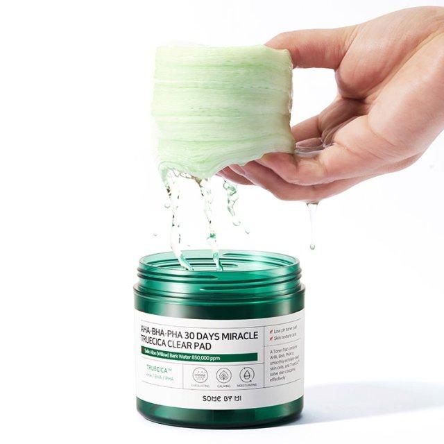 AHA BHA PHA 30 Days Miracle Truecica Clear Pad 70ea | SOME BY MI