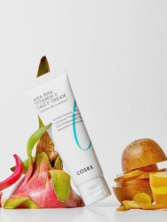 Illumina la tua pelle: crema quotidiana rinfrescante AHA BHA alla vitamina C (50 ml) | COSRX