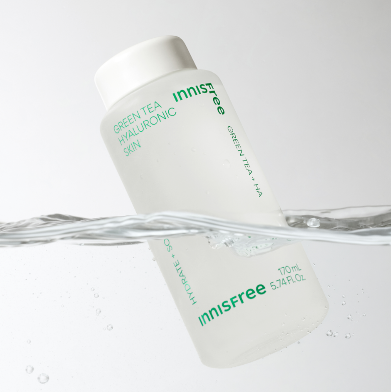 Luxurious Green Tea Hyaluronic Moisture Toner (170ml) | innisfree