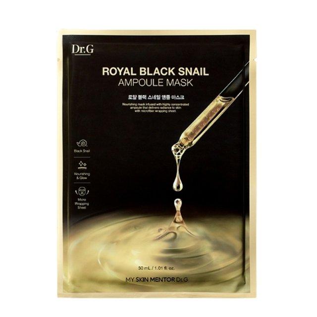 Indulge in Radiance with the Royal Black Snail Ampoule Mask (30ml) | Dr.G
