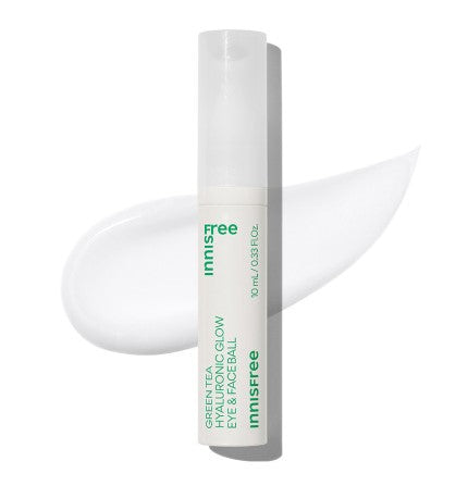 Radiant Green Tea Hyaluronic Glow Eye & Face Serum (10ml) | innisfree