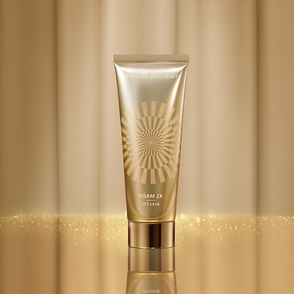 Mousse nettoyante luxueuse à la mucine d'escargot pour une peau éclatante (150 ml) | It'S SKIN