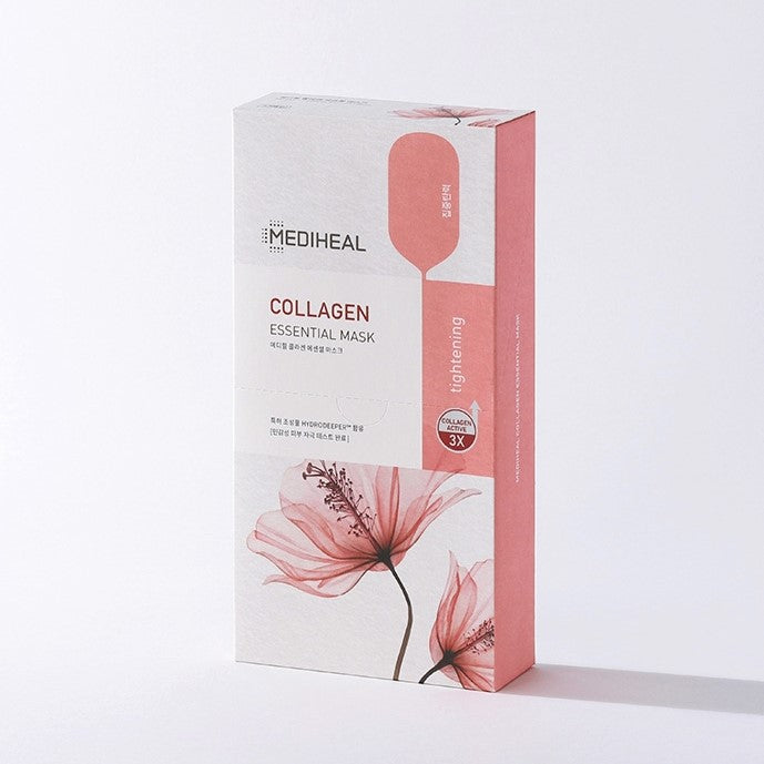 Collagen-Infused Essential Mask for Timeless Elegance (24ml x 10ea) | MEDIHEAL