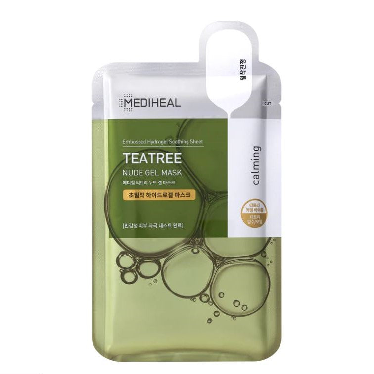 Calming Tea Tree Hydrogel Mask for Radiant Skin (30ml x 10ea) | MEDIHEAL