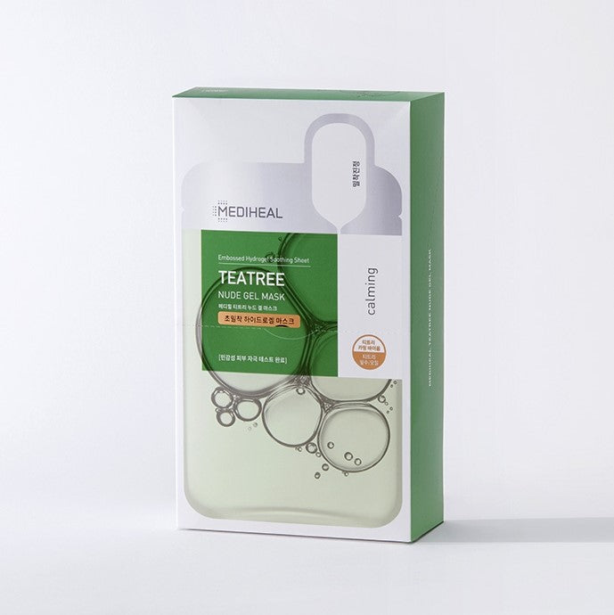 Calming Tea Tree Hydrogel Mask for Radiant Skin (30ml x 10ea) | MEDIHEAL