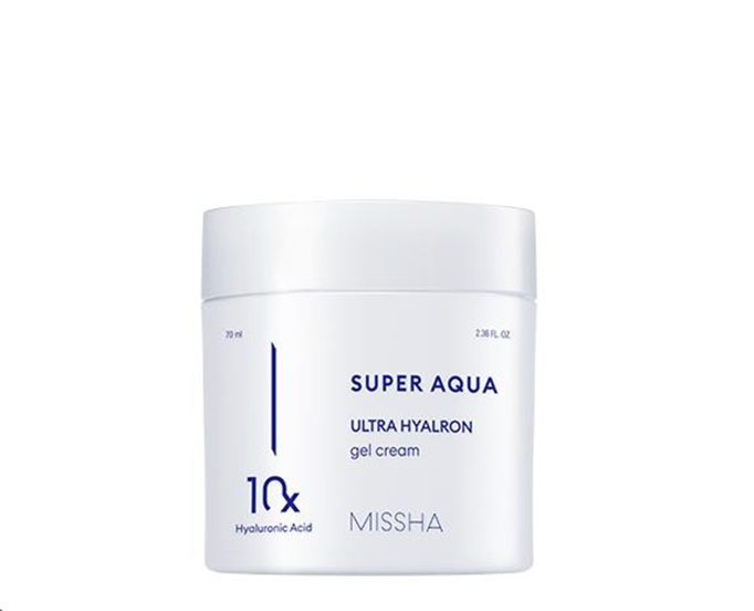 Revitalising Super Aqua Ultra Hyalron Gel Cream for Deep Hydration (70ml) | MISSHA