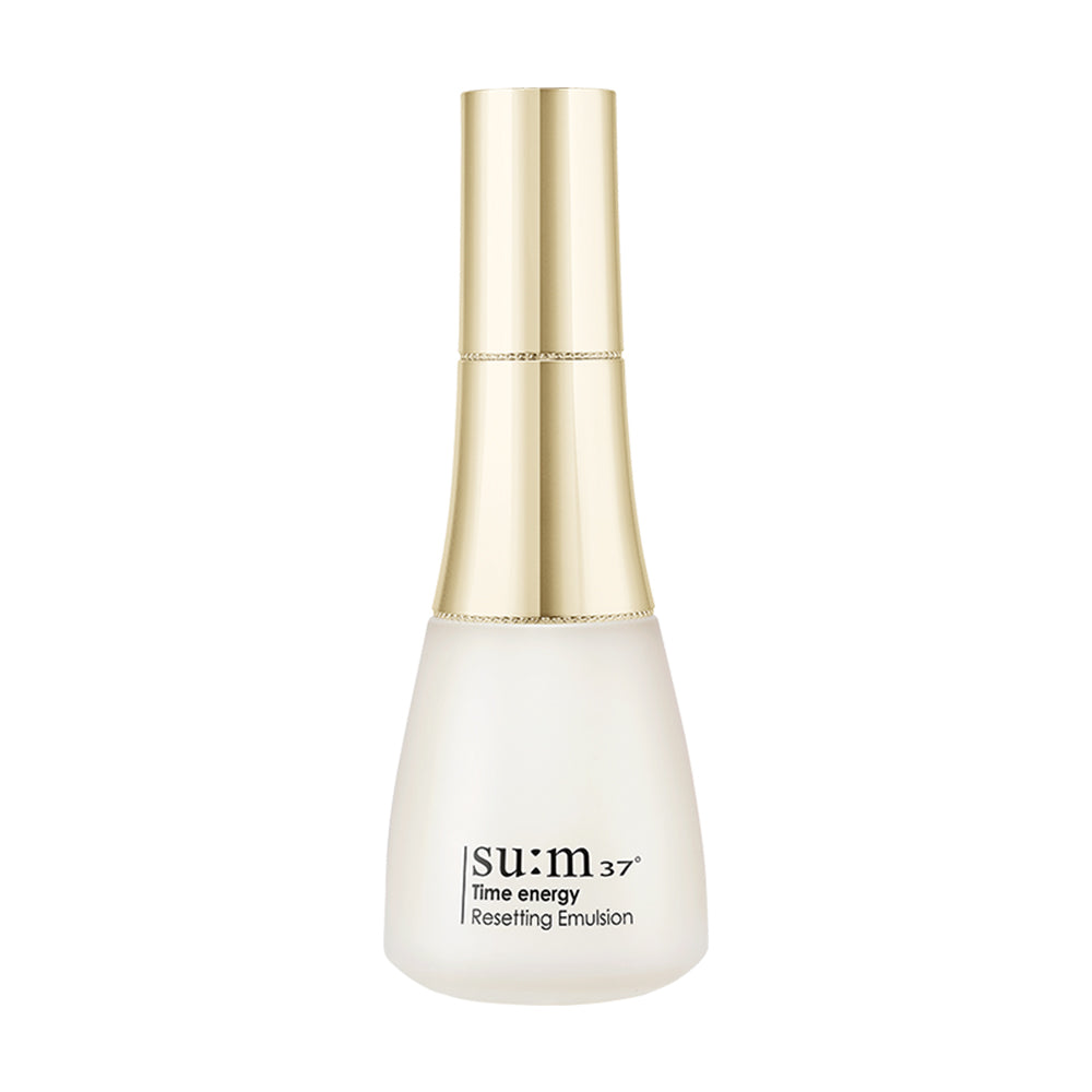 Time Energy Skin Resetting Emulsion: Revitalising Elixir for Radiant Skin (120ml) | su:m37