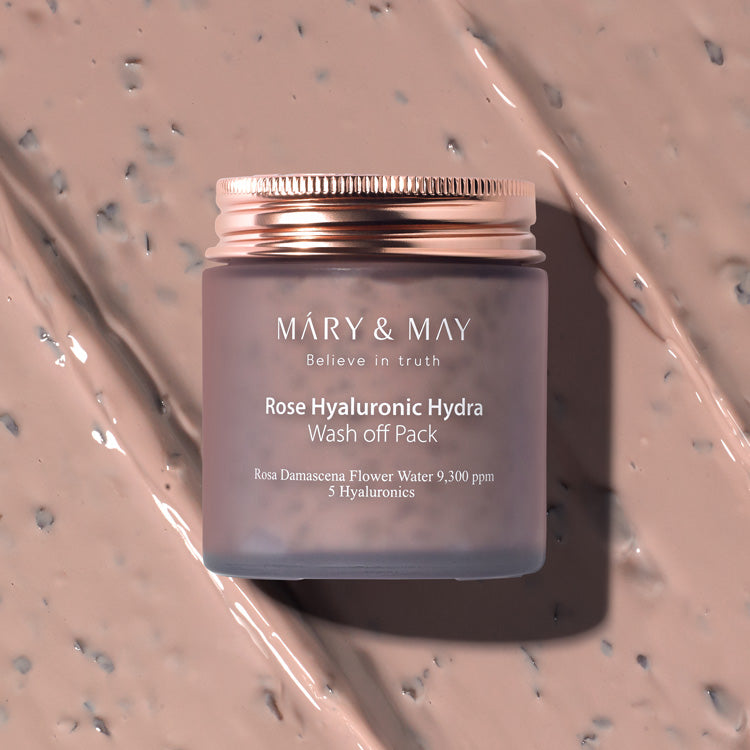 Rose Hyaluronic Hydra Wash Off Pack 125g | Mary&May