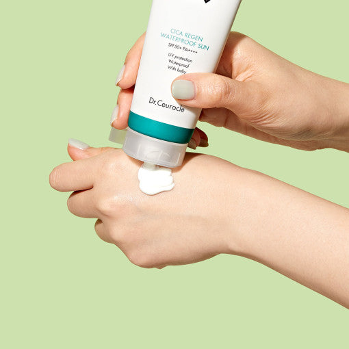 Cica Regen Waterproof Sun SPF50+ PA++++ 100ml | Dr. Ceuracle