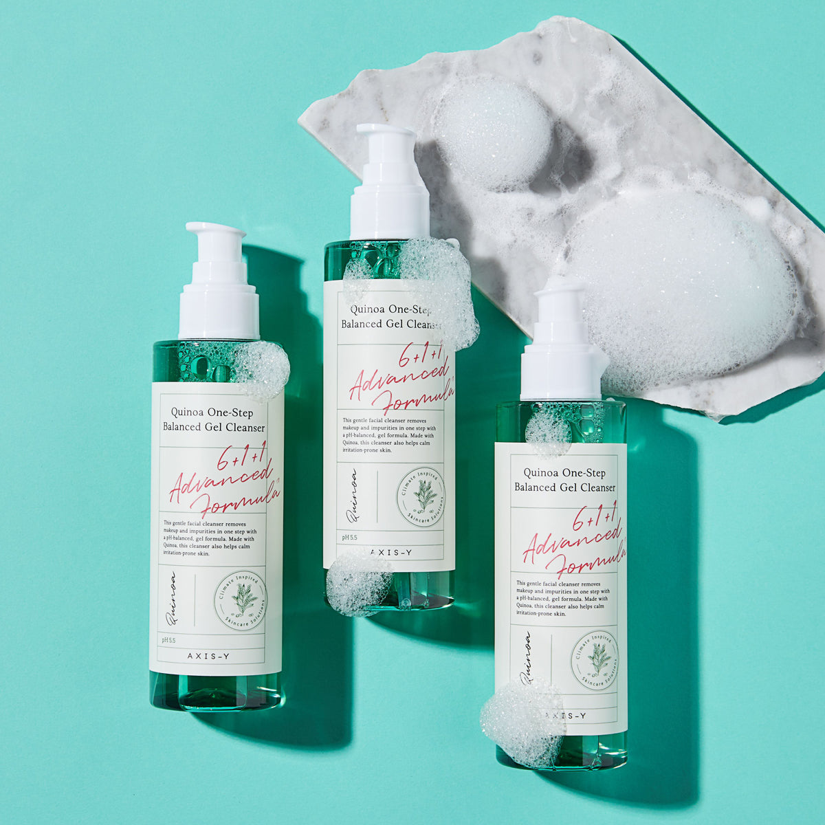 Quinoa Radiance Gel Cleanser for Luminous Skin | AXIS-Y