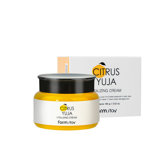 Citrus Yuja Vitalizing Cream for Radiance | Farmstay